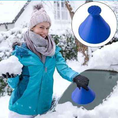 Скребок для льоду для авто + воронка | ICYWIZARD