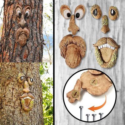 Садова декорація, усміхнений старий чоловік | СКУЛЬПТУРА