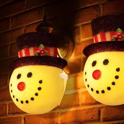 Покривало для ліхтаря у формі сніговика | SNOWKO
