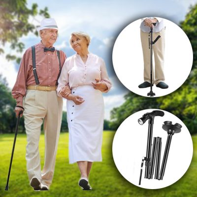 Складний тростину з LED-підсвіткою | STEPRO