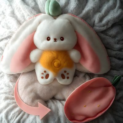 Іграшковий зайчик для сну та відпочинку дітей | STRAWBBIT