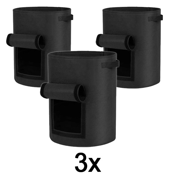 3x Мішки для вирощування овочів | FLORAFOLD