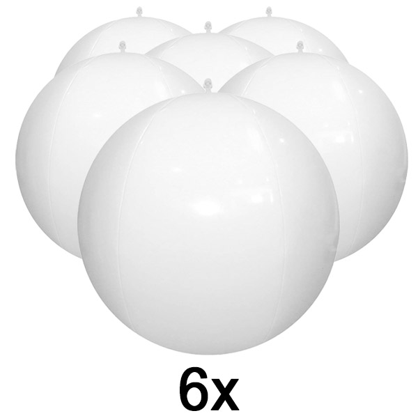 6x Надувні плаваючі світла для басейну | POOLGLO