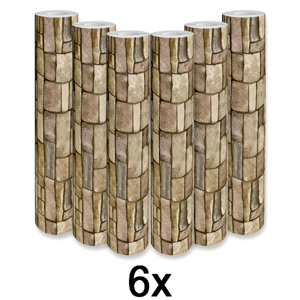 6x Елегантні 3D шпалери – Легке перетворення стін | WALLCORWRAP