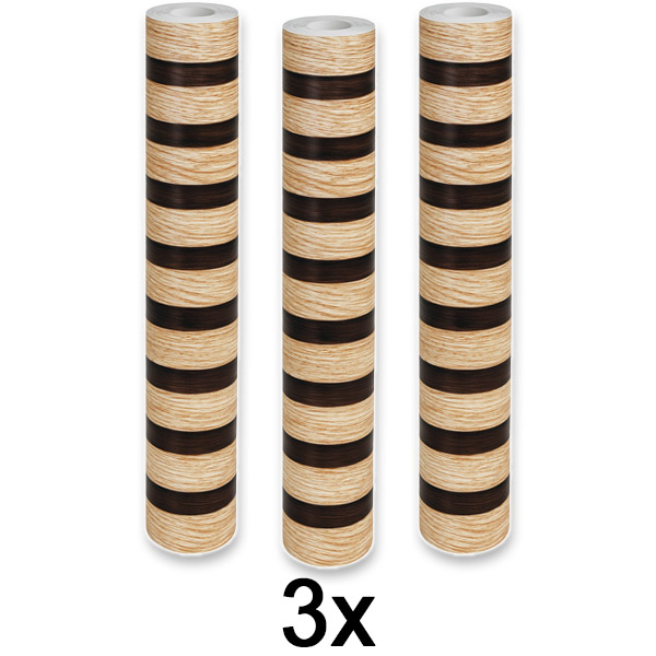 3x Елегантна настінна наклейка під дерево | LINEWALL